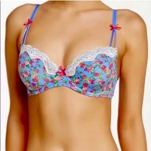 Betsey Johnson Retro Bra size 36D New!